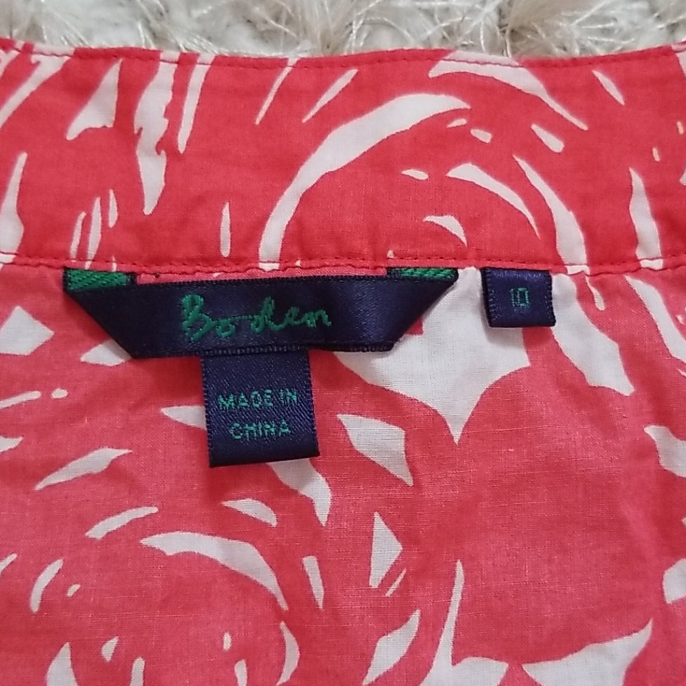 Boden Floral Blouse Size 6 US, 10 UK - Picture 3 of 4
